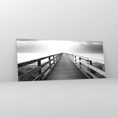 Glass picture - In the Distance… - 120x50 cm