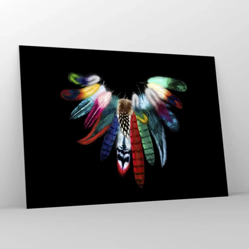 Glass picture - Indian Necklace - 100x70 cm