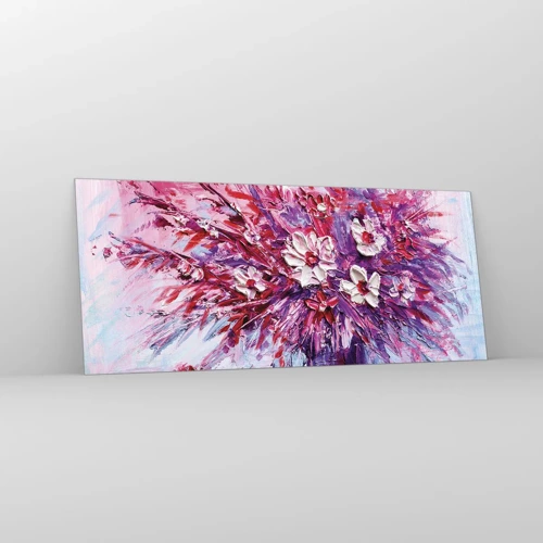 Glass picture - Innocence and Passion - 120x50 cm