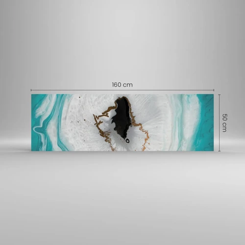 Glass picture - Into de Deep - 160x50 cm