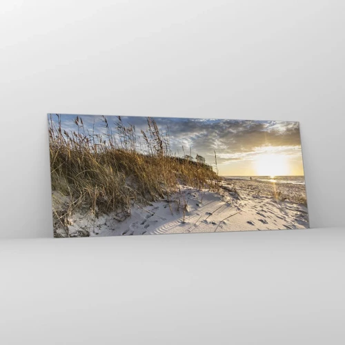 Glass picture - Invitation to a Walk - 120x50 cm