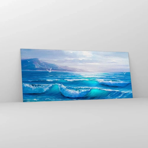 Glass picture - It Brings Bliss - 120x50 cm
