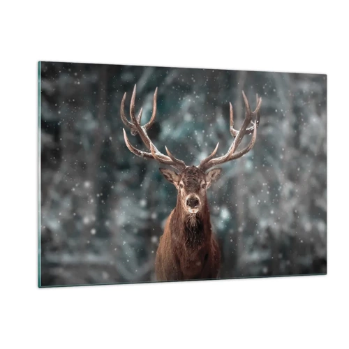 Glass picture - King of Forest Crowned - 120x80 cm
