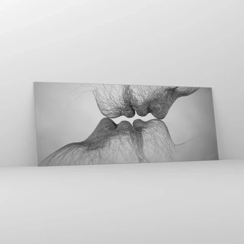 Glass picture - Kiss of the Wind - 100x40 cm