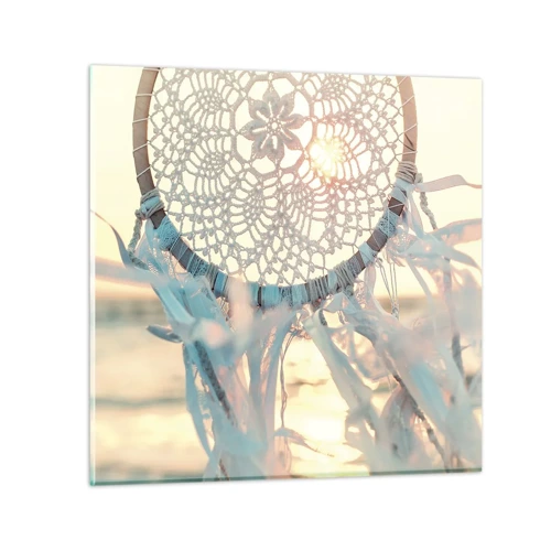 Glass picture - Lace Totem - 30x30 cm