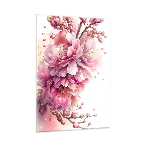 Glass picture - Land of Cherry Blossoms - 50x70 cm