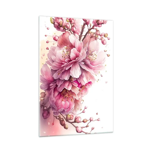 Glass picture - Land of Cherry Blossoms - 70x100 cm