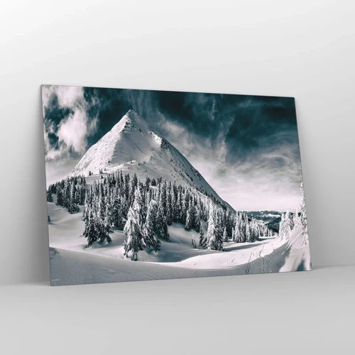 Glass picture - Land of Snow and Ice - 120x80 cm