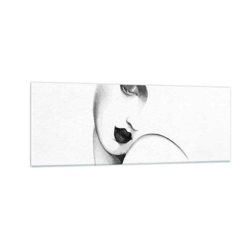 Glass picture - Lempicka Style - 140x50 cm