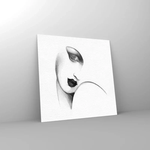 Glass picture - Lempicka Style - 30x30 cm