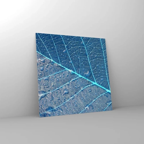 Glass picture - Life in the Blue - 50x50 cm