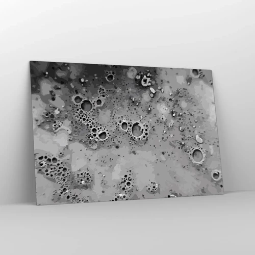 Glass picture - Like a Moon Landscape - 120x80 cm