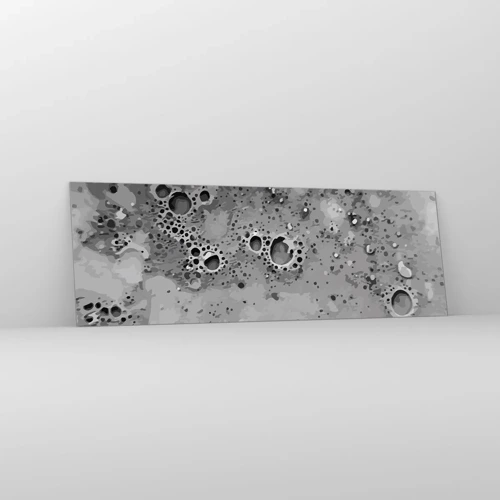 Glass picture - Like a Moon Landscape - 90x30 cm