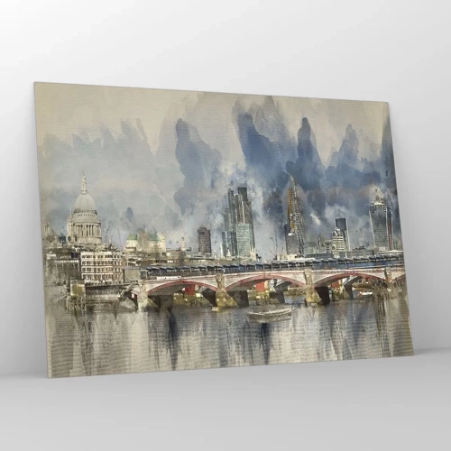 Glass picture - London in Its Beauty - 100x70 cm