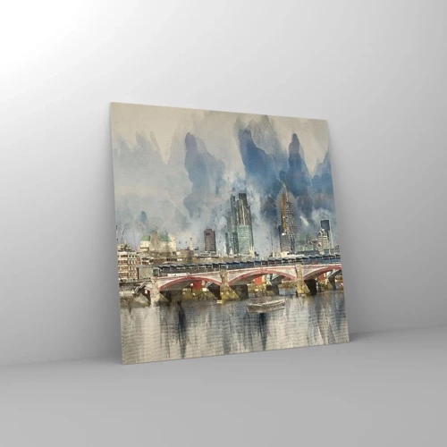 Glass picture - London in Its Beauty - 30x30 cm