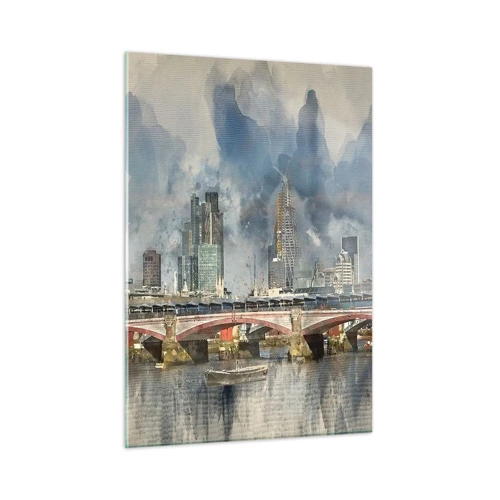 Glass picture - London in Its Beauty - 50x70 cm