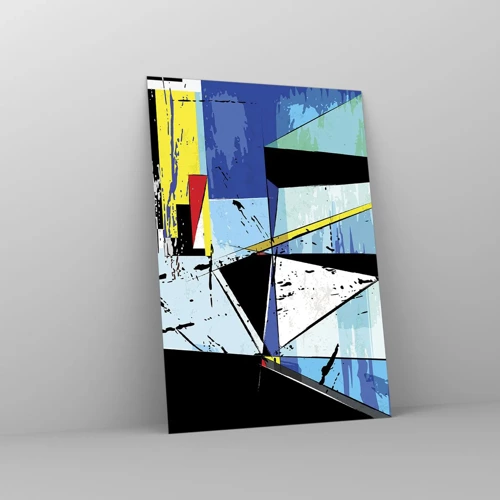 Glass picture - Looking at the World at an Angle - 70x100 cm