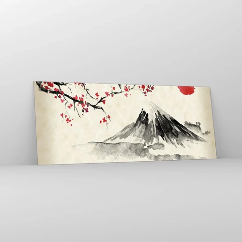 Glass picture - Love Japan - 100x40 cm