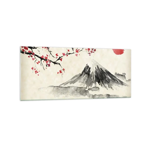 Glass picture - Love Japan - 120x50 cm