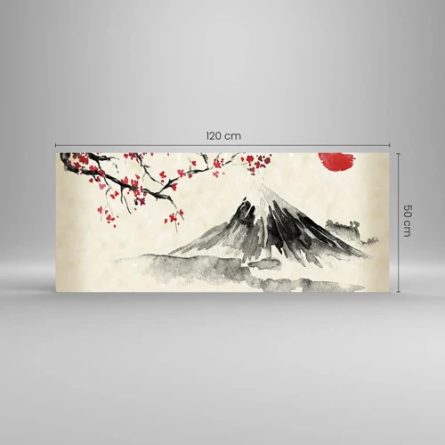Glass picture - Love Japan - 120x50 cm