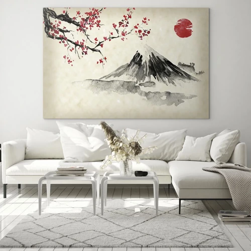 Glass picture - Love Japan - 120x80 cm