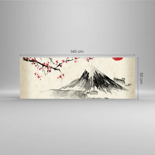 Glass picture - Love Japan - 140x50 cm