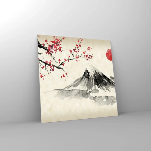 Glass picture - Love Japan - 50x50 cm