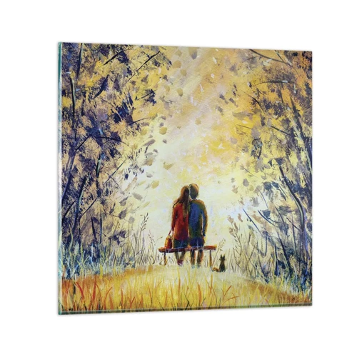 Glass picture - Magical Moment - 40x40 cm