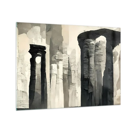 Glass picture - Majesty of Antiquity - 70x50 cm