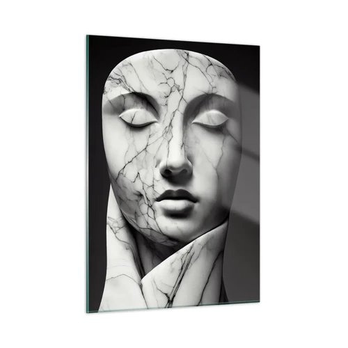 Glass picture - Marble Shapes - 50x70 cm