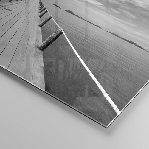 Glass picture - Maybe a Trip… - 140x50 cm