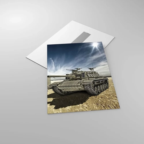 Glass picture - Military Dream - 50x70 cm