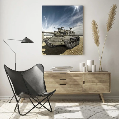 Glass picture - Military Dream - 50x70 cm