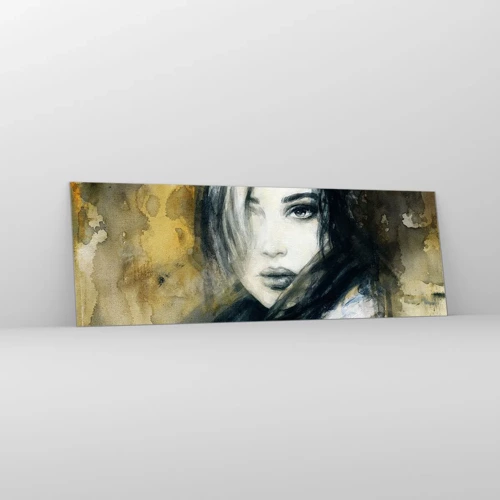 Glass picture - More Innocent or Sensual? - 90x30 cm