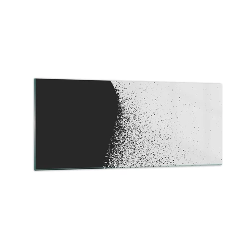 Glass picture - Movement of Particles - 120x50 cm