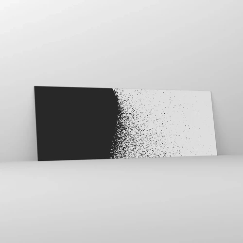 Glass picture - Movement of Particles - 140x50 cm