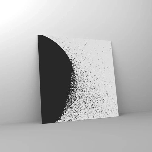 Glass picture - Movement of Particles - 40x40 cm