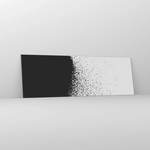 Glass picture - Movement of Particles - 90x30 cm