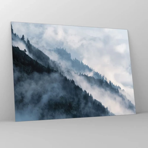 Glass picture - Mysticism of the Mountains - 70x50 cm