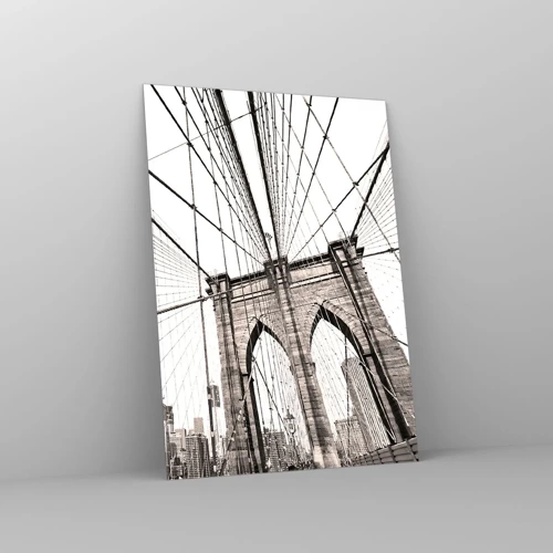 Glass picture - New York Cathedral - 50x70 cm