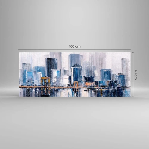 Glass picture - New York Impression - 100x40 cm