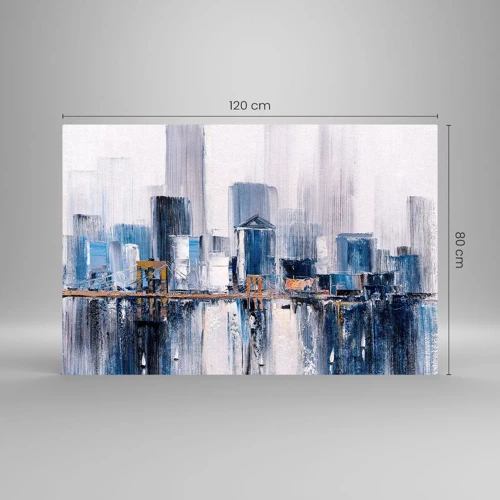 Glass picture - New York Impression - 120x80 cm