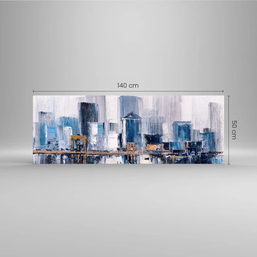 Glass picture - New York Impression - 140x50 cm