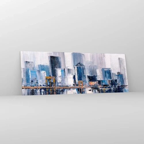 Glass picture - New York Impression - 140x50 cm