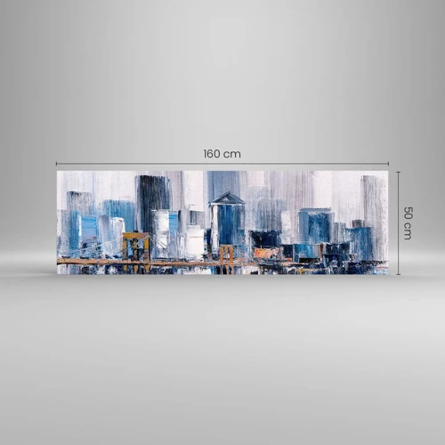 Glass picture - New York Impression - 160x50 cm