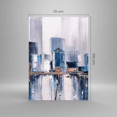 Glass picture - New York Impression - 70x100 cm