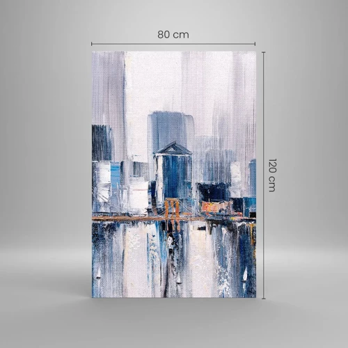 Glass picture - New York Impression - 80x120 cm