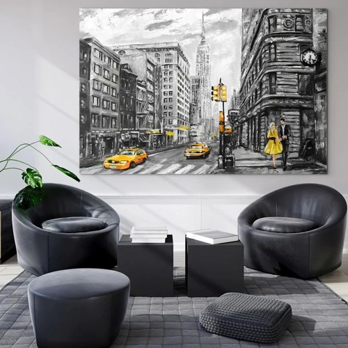 Glass picture - New York Tale - 120x80 cm