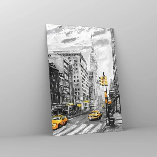 Glass picture - New York Tale - 70x100 cm