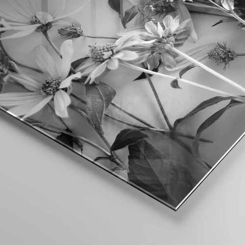 Glass picture - No-Bouquet of Flowers - 120x50 cm